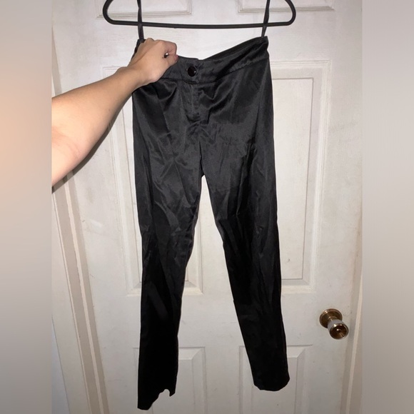 STUDIO F Silk low-waist pants - Picture 2 of 3